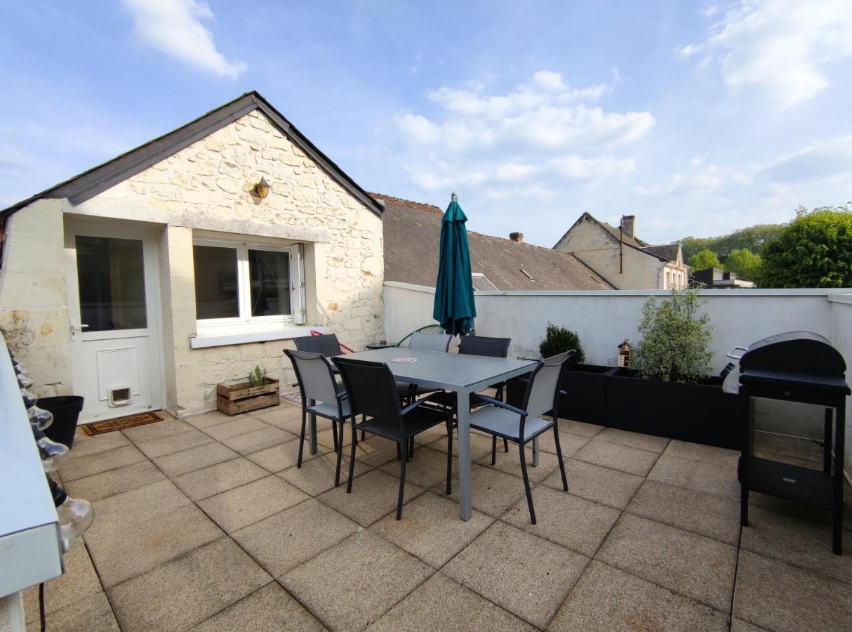Gite La P'Tite Terrasse Chinon Centre מראה חיצוני תמונה