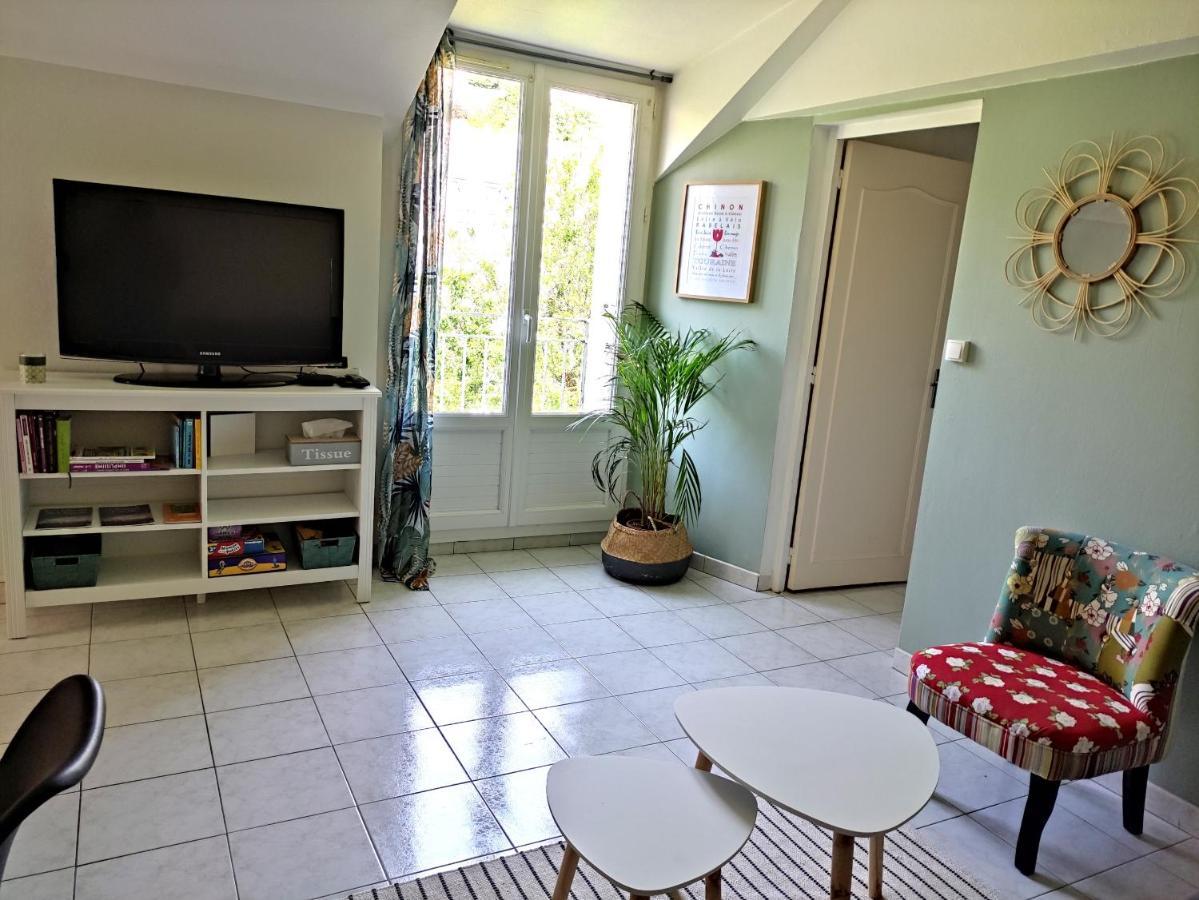 Gite La P'Tite Terrasse Chinon Centre מראה חיצוני תמונה
