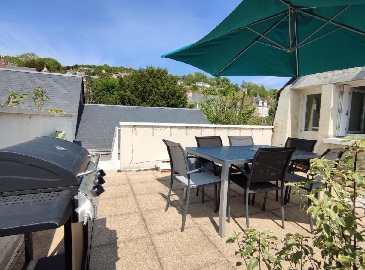 Gite La P'Tite Terrasse Chinon Centre מראה חיצוני תמונה